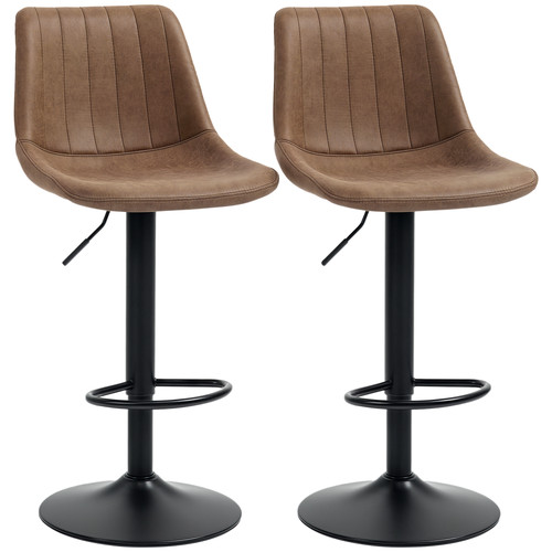 Homcom 2pc microfibre retro - microfibre,