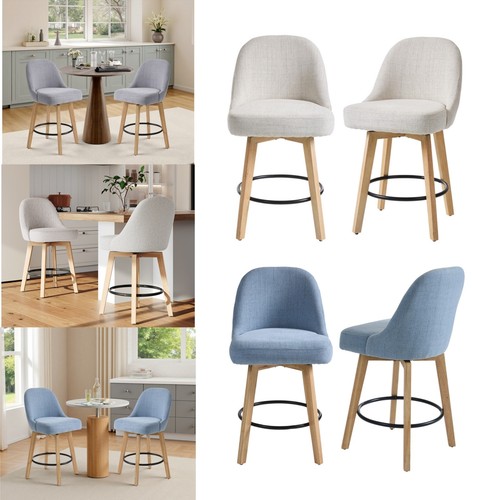 Set bar stools swivel - 2,