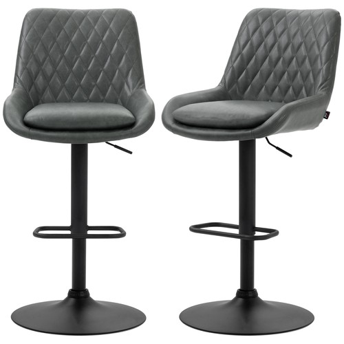 Homcom leather padded bar - homcom, pu