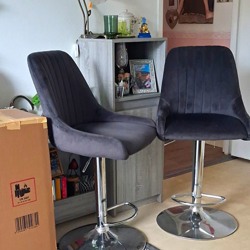 Set grey upholstered - 2,