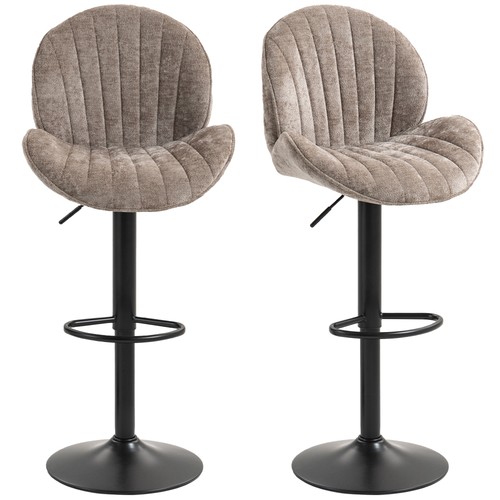 Homcom modern bar stools set - bar,