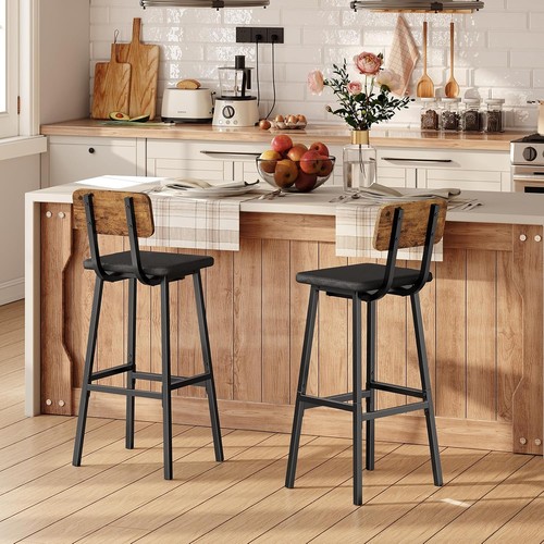 Hoobro bar stools set pu - stools, of