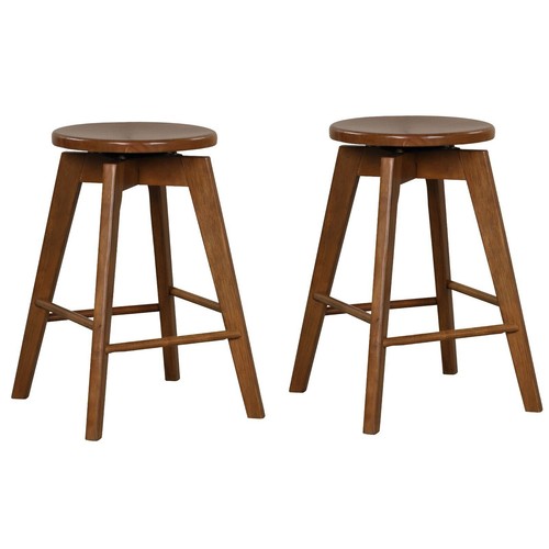 Set bar stools wood - of,