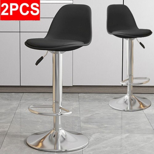Black breakfast bar stool - 2x,