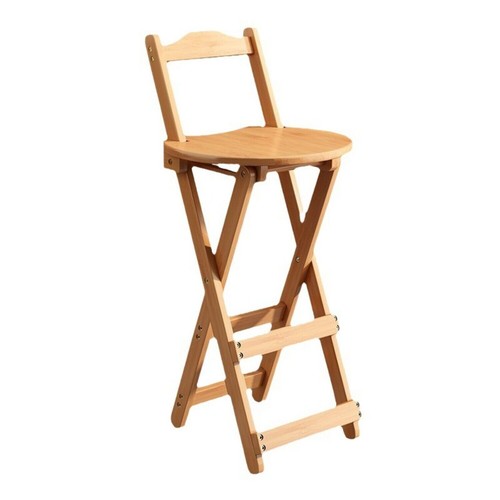 Wooden folding bar stool - folding,