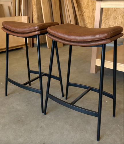 Industrial bar stools set 2 - stools, of