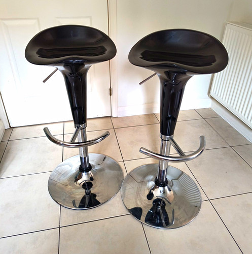Set black swivel - of, 2