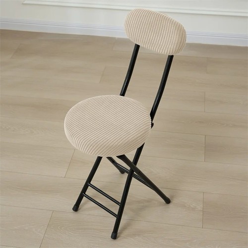 Folding bar stool black padded - folding,