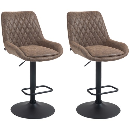 Homcom leather padded bar - pu,