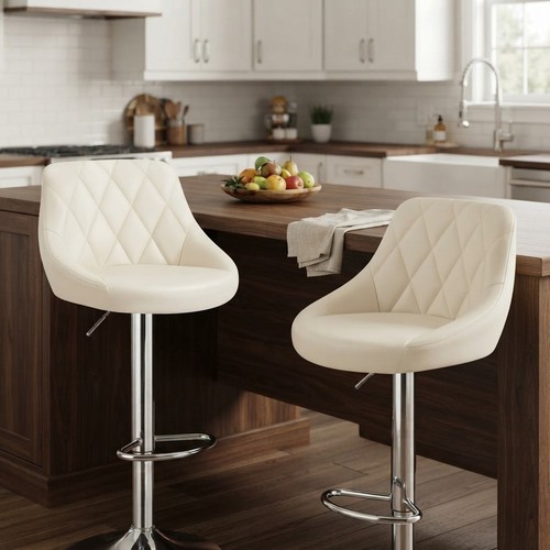 Elegant swivel bar stools - stools, set