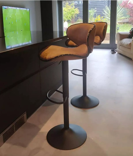 Industrial bar stools vintage - bar,