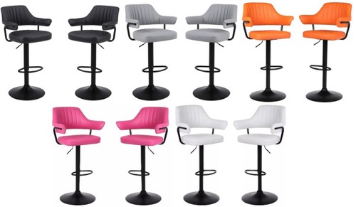 Set plush bar stools - of, stools,
