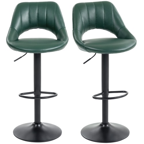Homcom barstools set 2 - barstools,