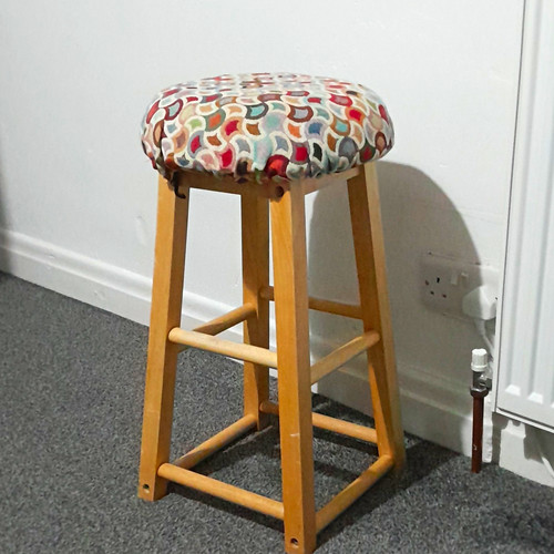 Wood bar stool light - bar, stool,
