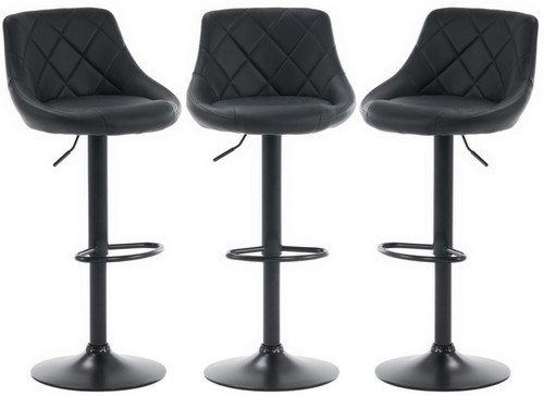 Black bar stools - bar,