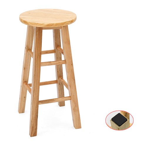 Wooden bar stool chair - bar, pub