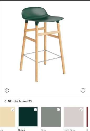 Norman copenhagen form stool - norman,