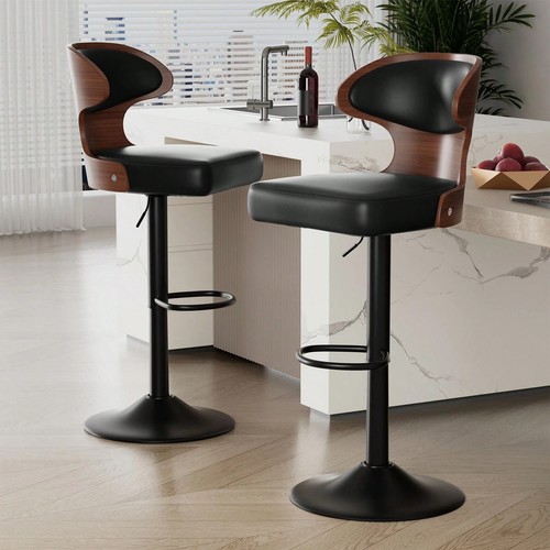 Leather swivel bar - 2x,