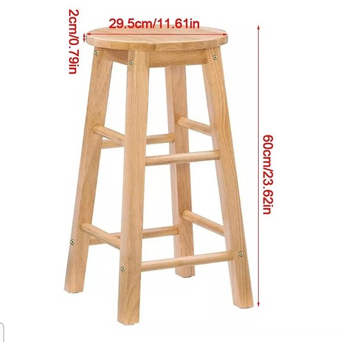 Wooden bar stools kitchen - wooden,