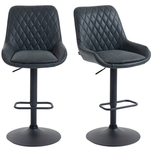 Homcom leather padded bar - pu,