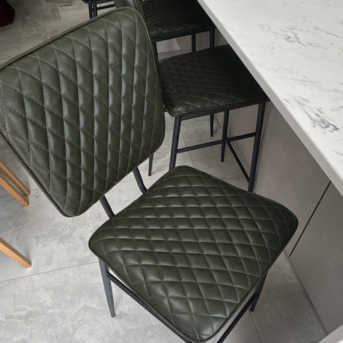 Cult furniture green quilted - furniture,