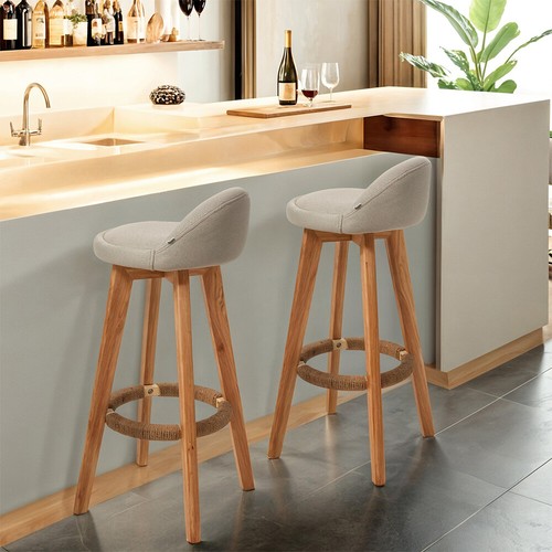 2pcs low back barstools - low, chair