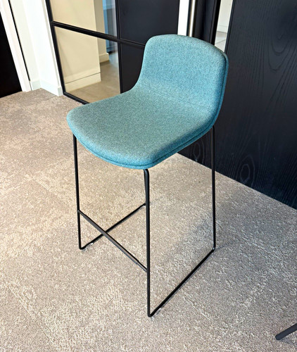 Orangebox upholstered teal bar - orangebox,