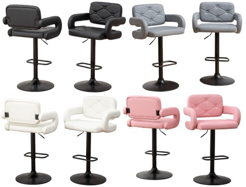 Large bar stools plush seat - large,